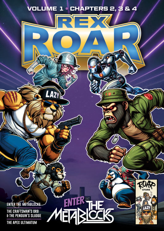 Rex Roar - Volume 1 - Chapters 2, 3 & 4